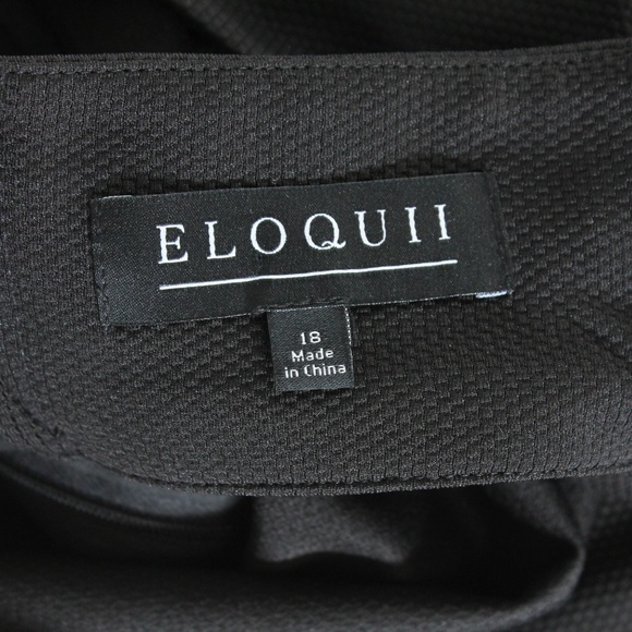 Eloquii Off the Shoulder Plus Size Shirt sz 18 - Picture 8 of 8